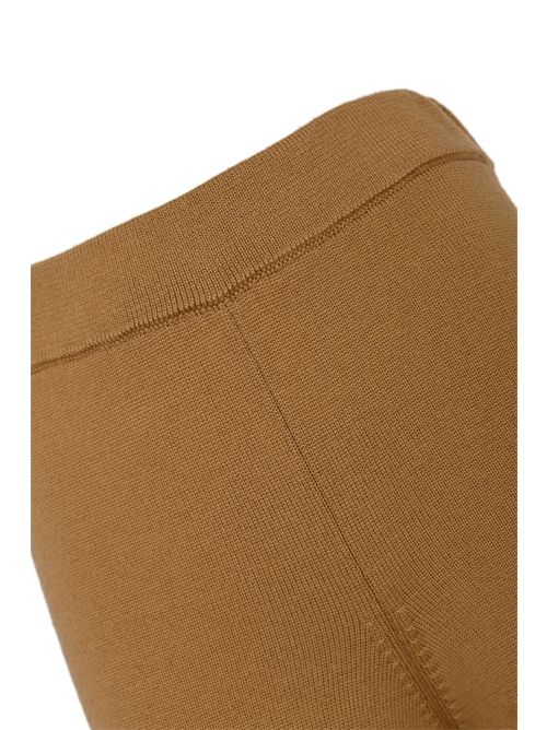 Pantalone Hamburg in lana Cammello MM Max Mara | 2526336018600003